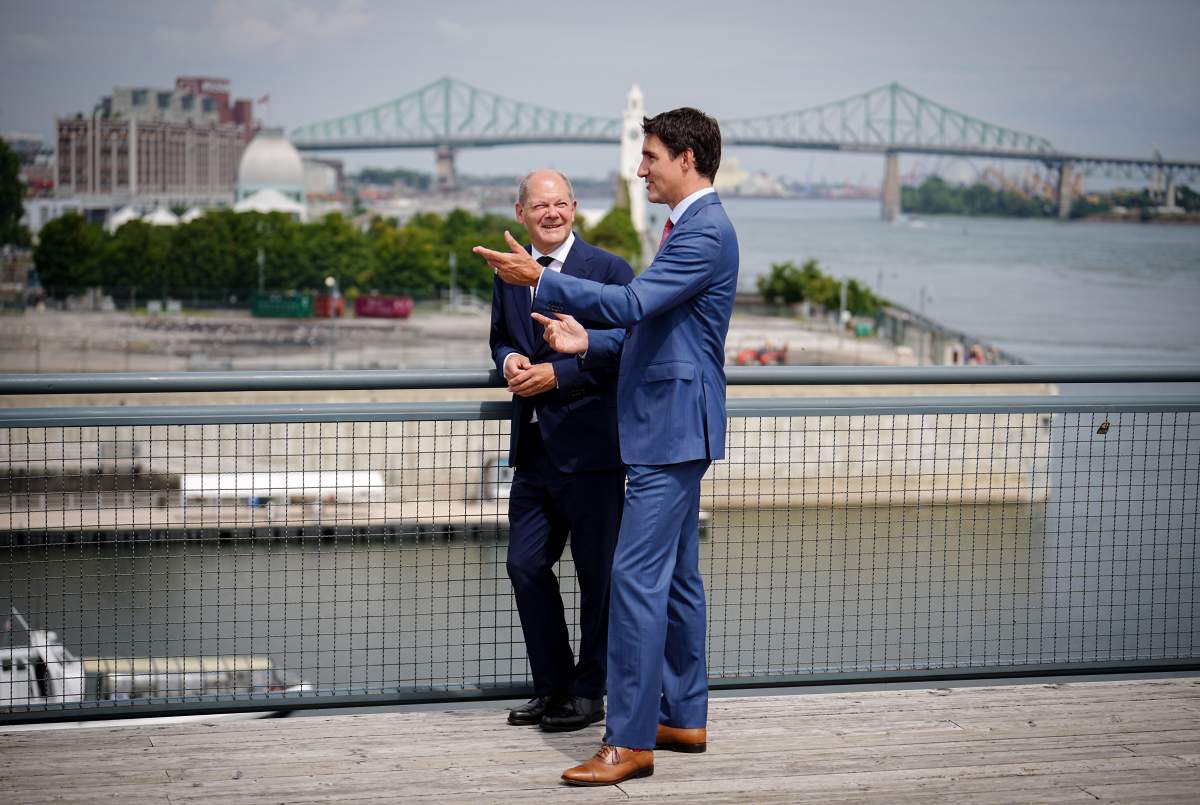 Chancellor Scholz Visits Canada