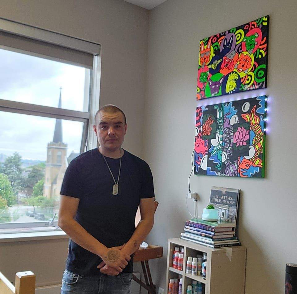 Criss Blake Cook in recovery at Union Gospel Mission in Vancouver