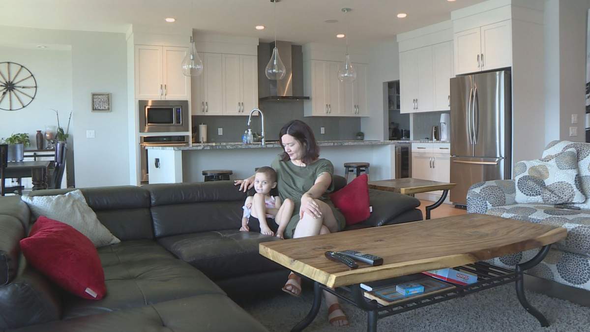 One four year old girl from the Okanagan has been fighting a rare form of cancer for 13 months. 