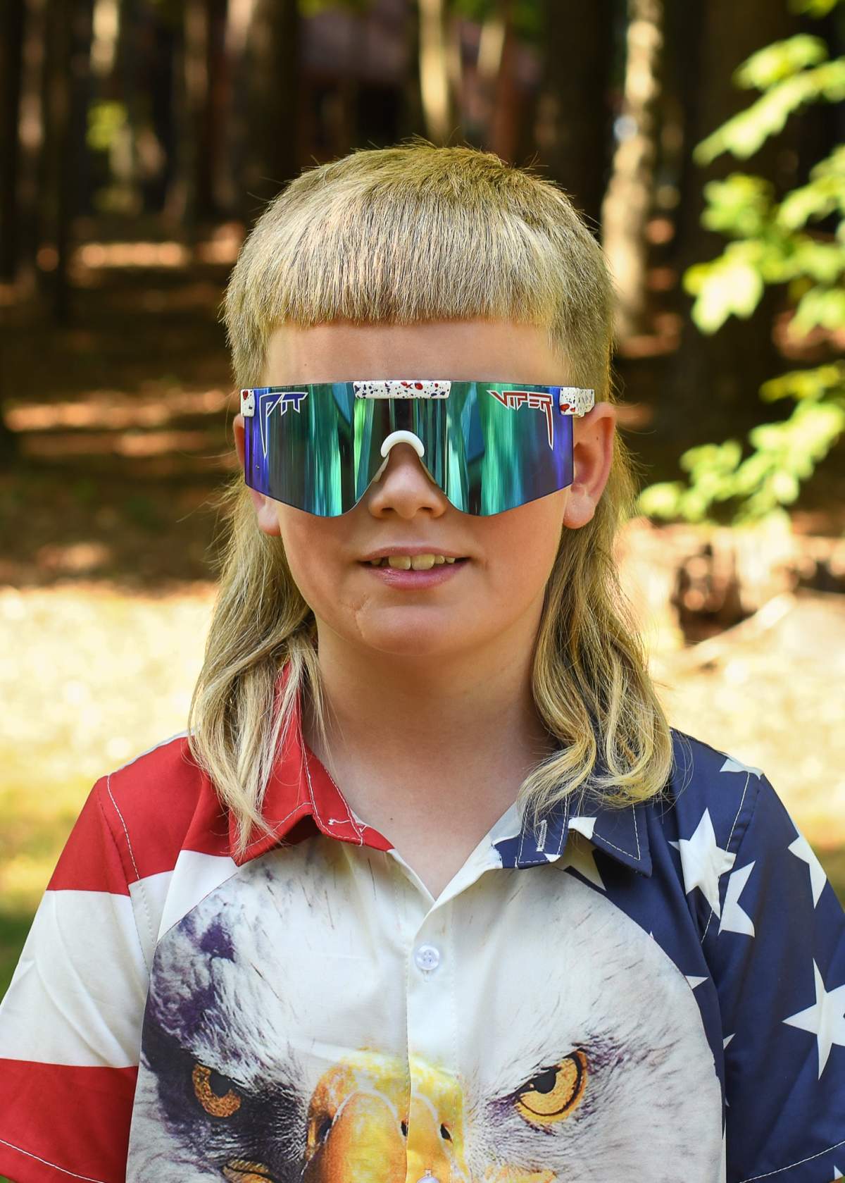 Emmett Miller didn't know what a mullet was when he decided he wanted a haircut that was long in the back and short in the front.