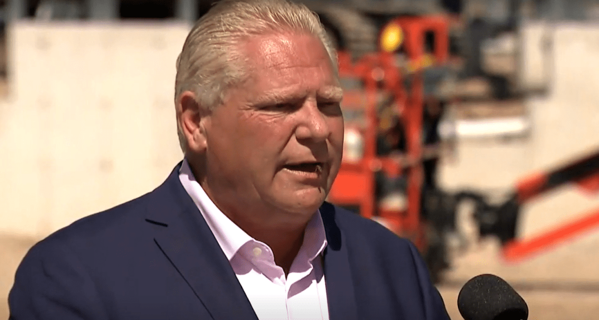 The bee was seen buzzing around the premier’s mouth before he swallowed it.