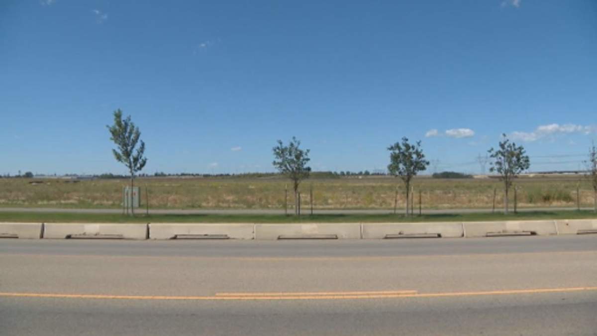 Lot location on Parsons Road in south Edmonton for proposed relocation of Camrose Casino.