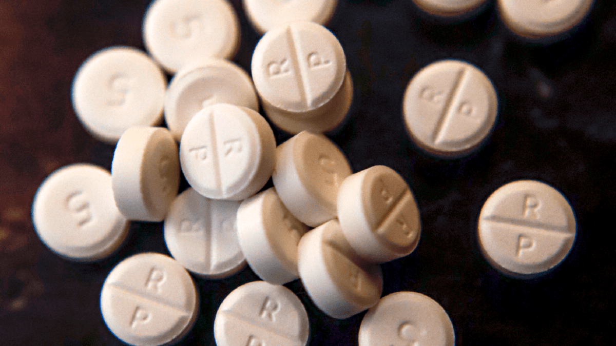 This June 17, 2019, file photo shows 5-mg pills of the opiod Oxycodone.
Hamilton's board of health has voted in favour of reaching out to Ottawa to request a pilot project in the city to decriminalize some illicit drugs in the hopes of combating addiction issues straining city resources.