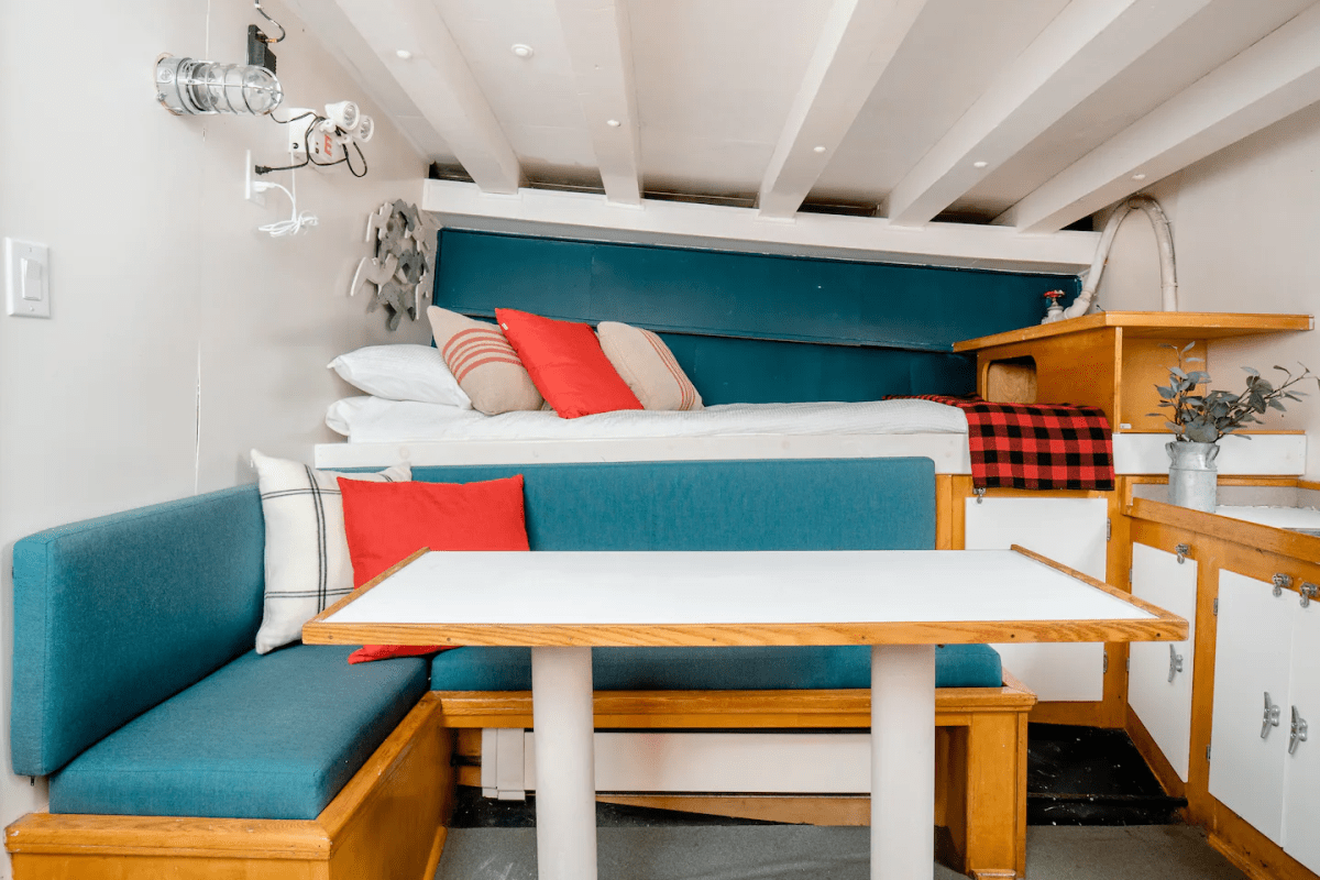 This will be the first time non-crew will be able to stay overnight on the Theodore Too.