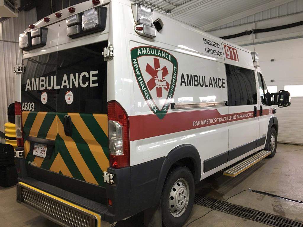 FILE - First launched in 2025, the program is open to graduates from six training programs who sign a contract to work for Ambulance New Brunswick. .