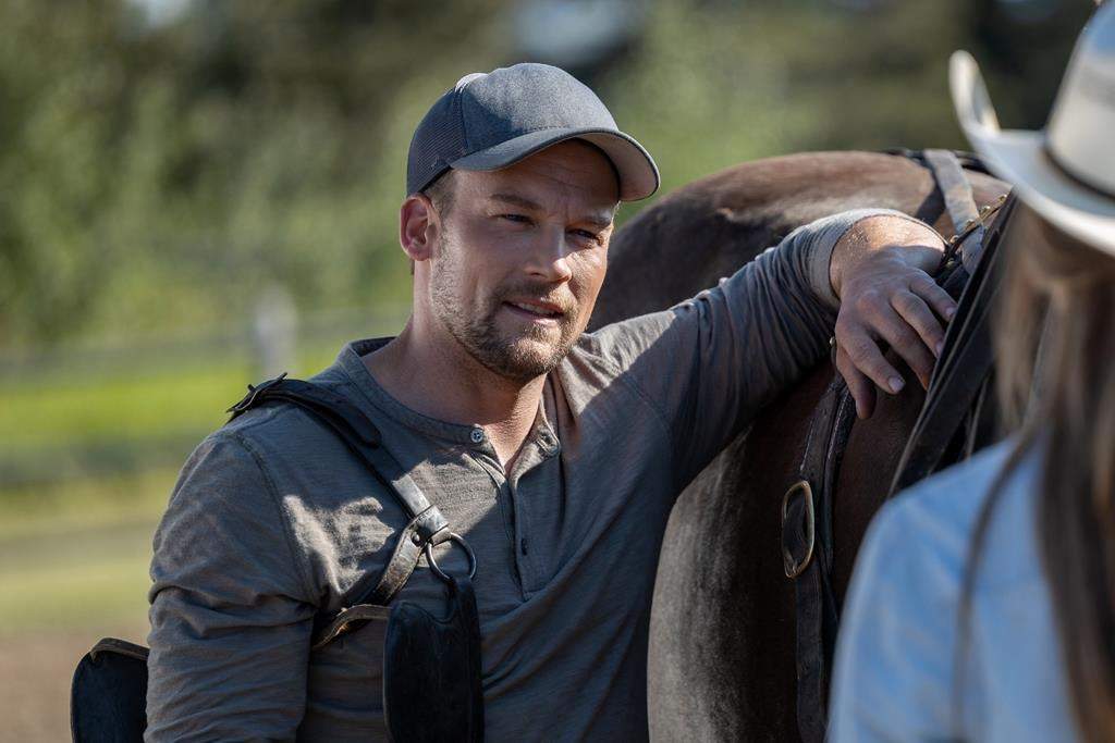 Robert Cormier is shown in Season 15 of "Heartland" in this undated handout photo.