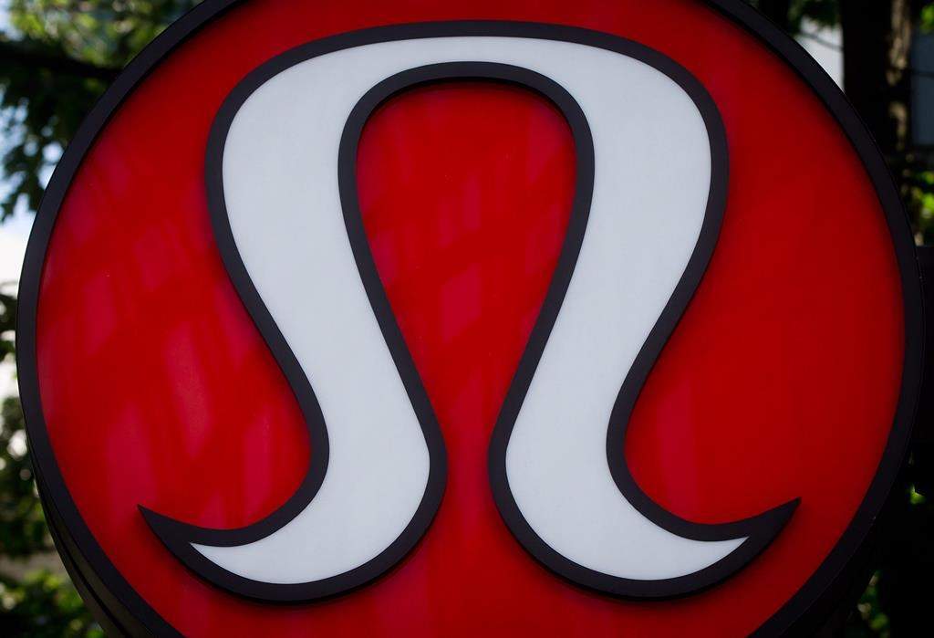 A Lululemon Athletica logo in Vancouver, B.C., on Thursday August 21, 2014.
