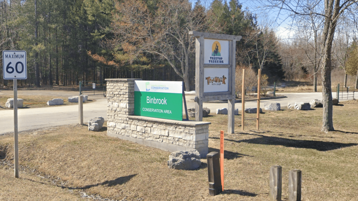 The City of Hamilton closed the Binbrook Conservation Area beach on Aug. 14, 2023 amid the discovery of toxic blue-green algae.