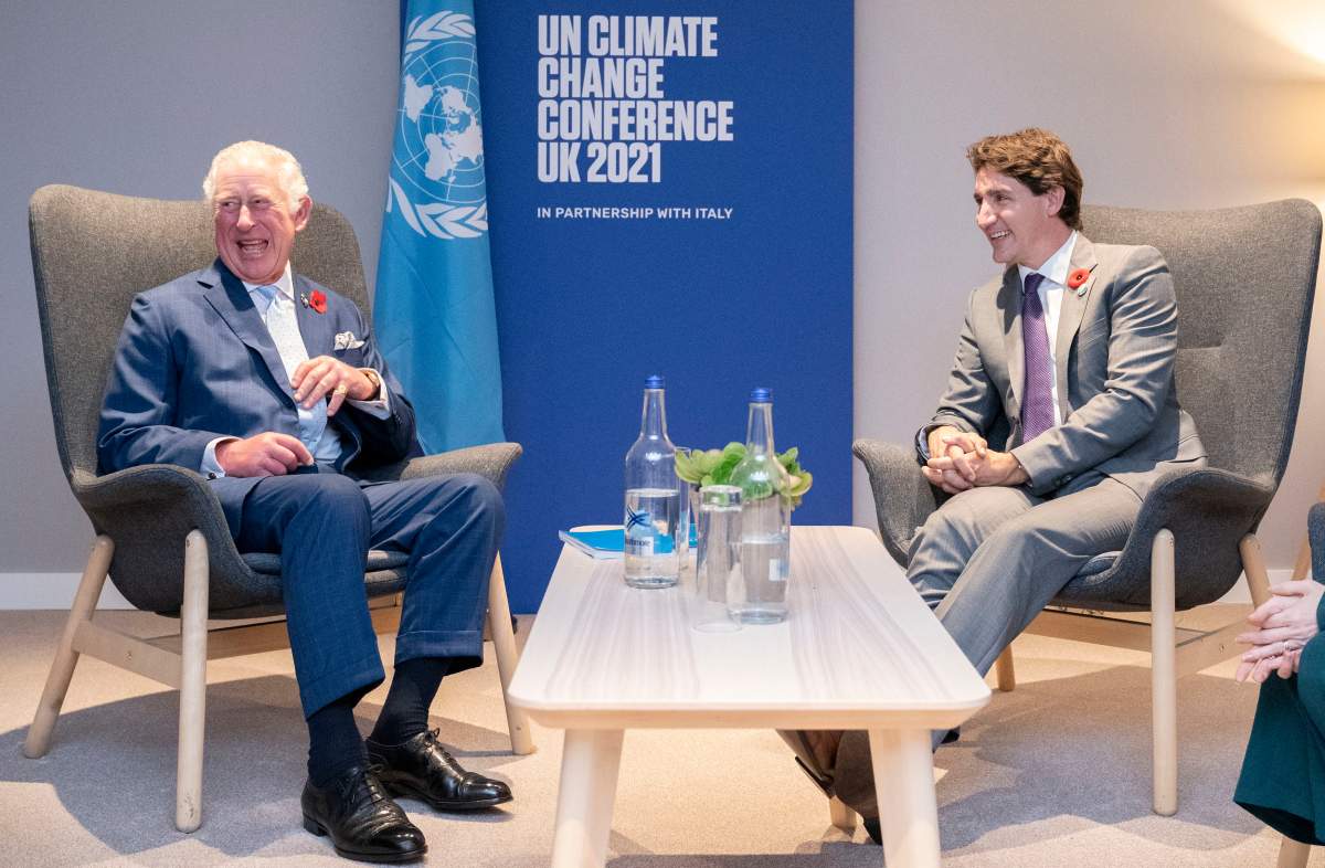 Charles and Trudeau
