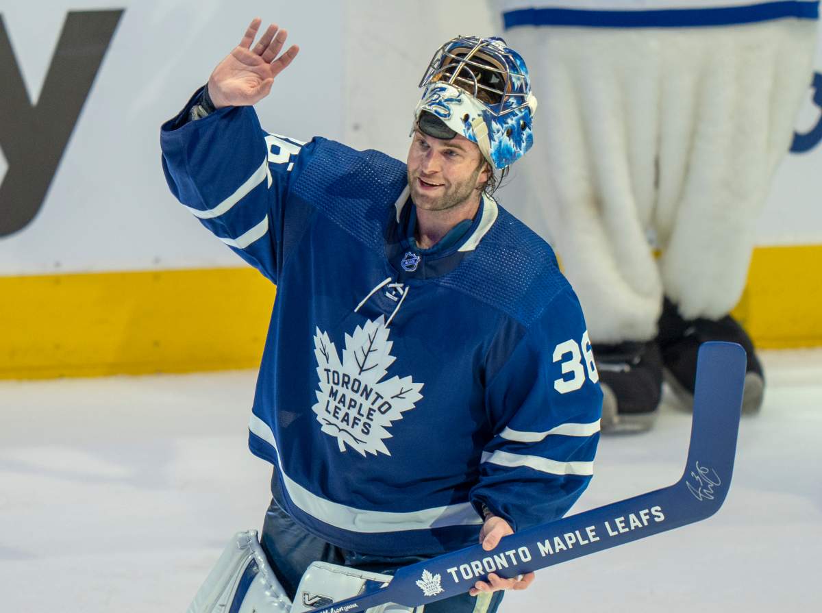 Jack Campbell in Edmonton