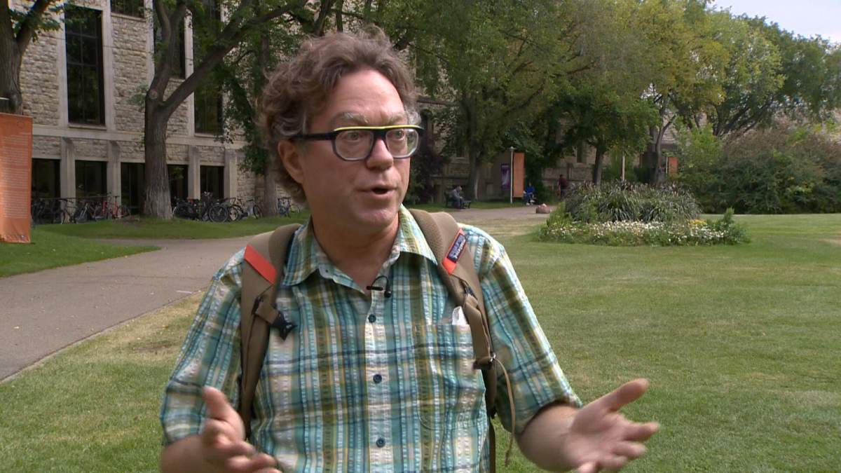 Dr. Stephen Urquhart says there's evidence to support the use of masks on campus grounds again.