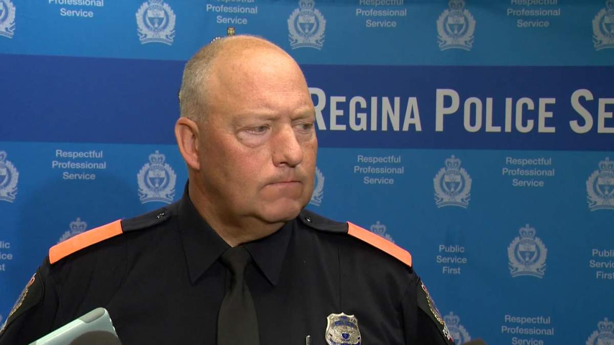 Regina Police Chief Evan Bray talked about the importance of the Corrections Support Unit.