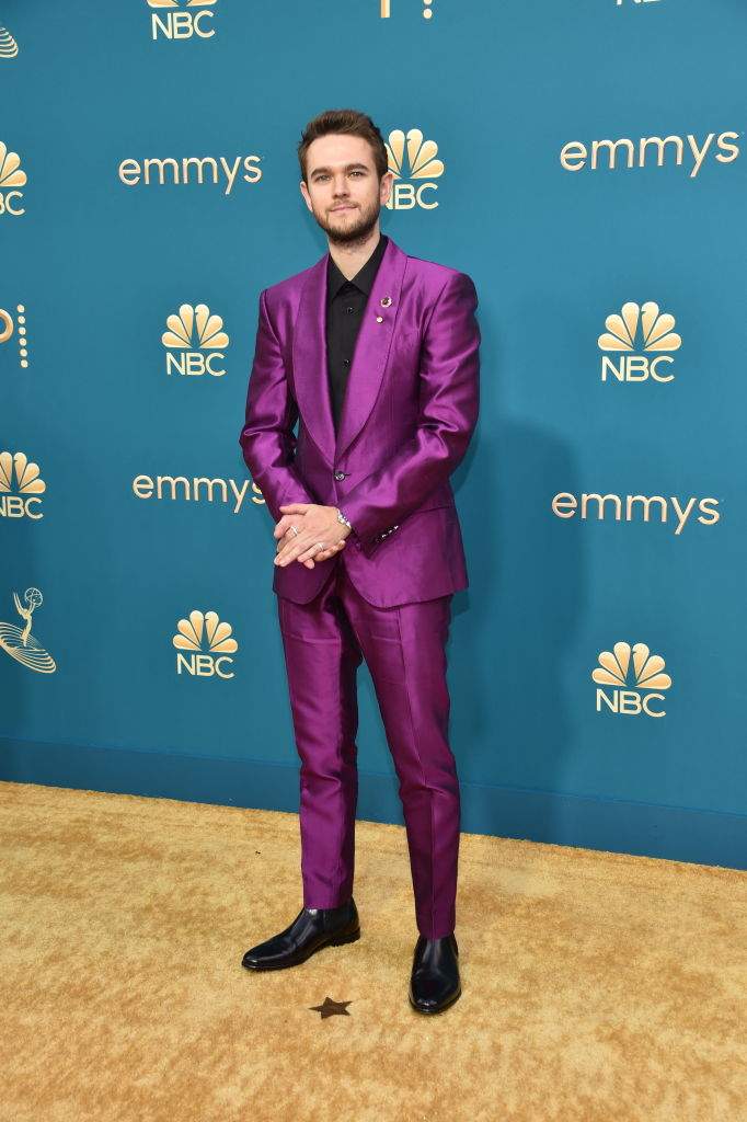 Zedd arrives for the 74th Emmy Awards at the Microsoft Theater in Los Angeles, California, on September 12, 2022.
