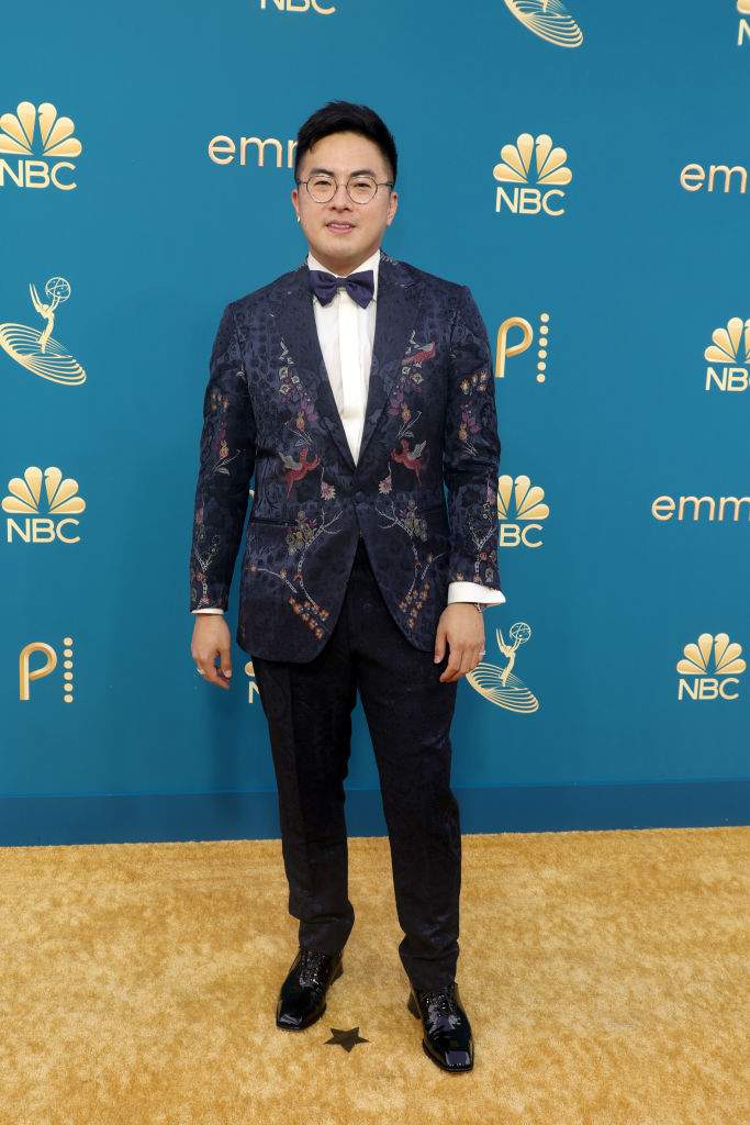 Bowen Yang attends the 74th Primetime Emmys at Microsoft Theater on September 12, 2022 in Los Angeles, California.