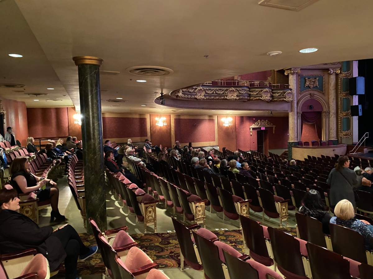 Over 70 people gathered at the Imperial Theatre in Saint John to watch the queen’s funeral.
