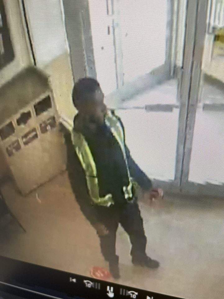 The suspect image released by police.