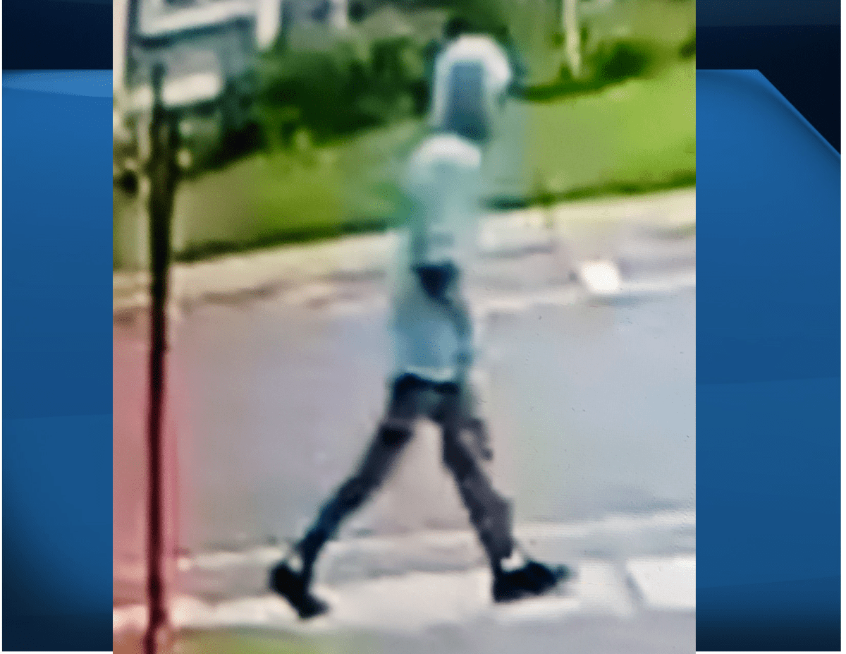 Northumberland OPP look to identify this suspect after 13 vehicles were found damaged in Campbellford.