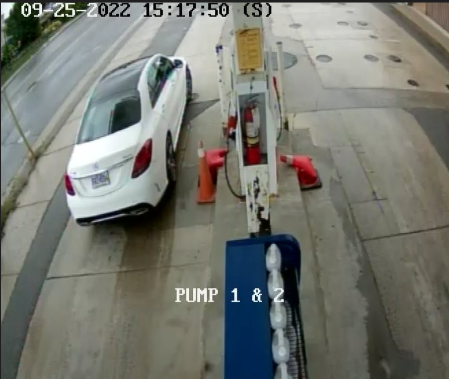 Police describe the vehicle reportedly involved in the attempted abduction of a 13-year-old girl in Listowel on Sunday as a white four-door sedan with a Quebec licence plate.