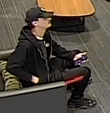 Richmond police are looking for this suspect in connection to a robbery attempt in Richmond, B.C.