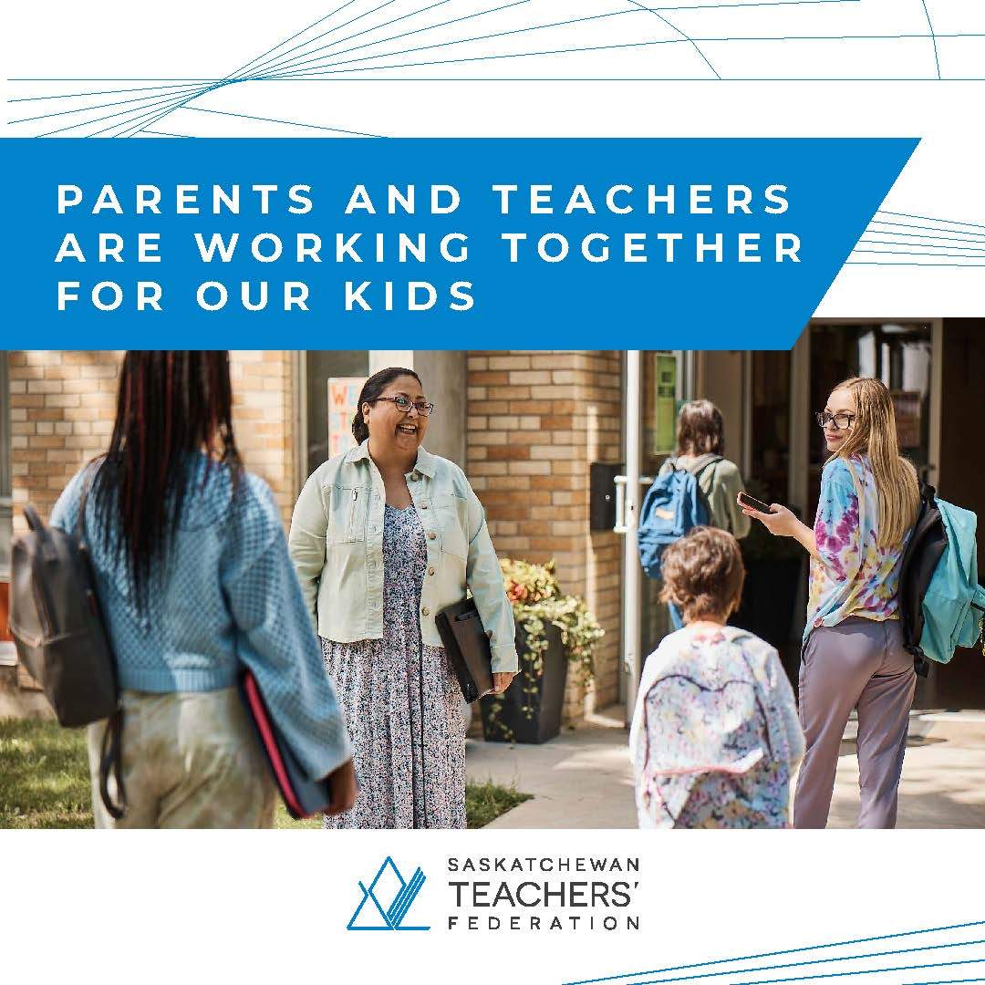 One of the ads the Saskatchewan Teachers' Federation is using to call for more funding from the provincial government for schools.
