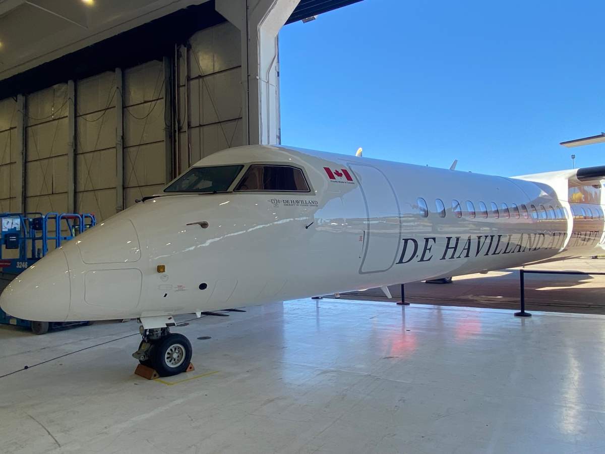 Alberta Premier Jason Kenney says a new airplane manufacturing plant is to be built near Calgary Wednesday, Sept. 21, 2022.