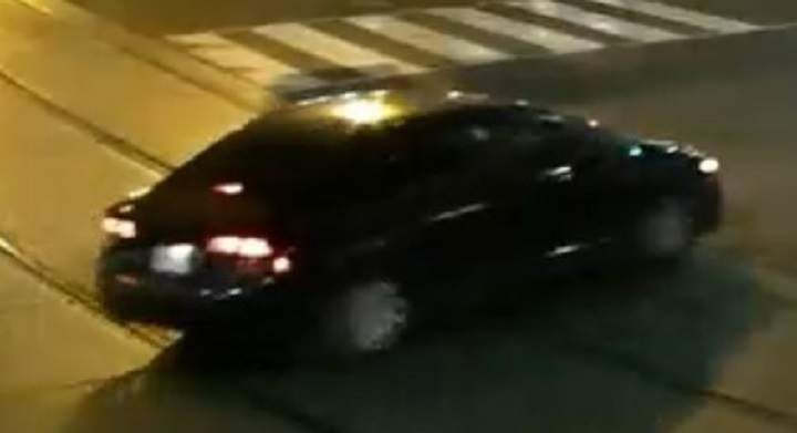 Security camera image of the suspect vehicle were released by police
