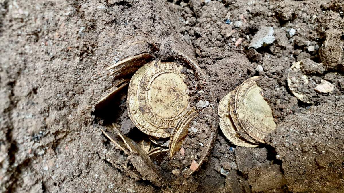 The find of over 260 coins is one of the largest on archaeological record from Britain, and certainly for the 18th century period.