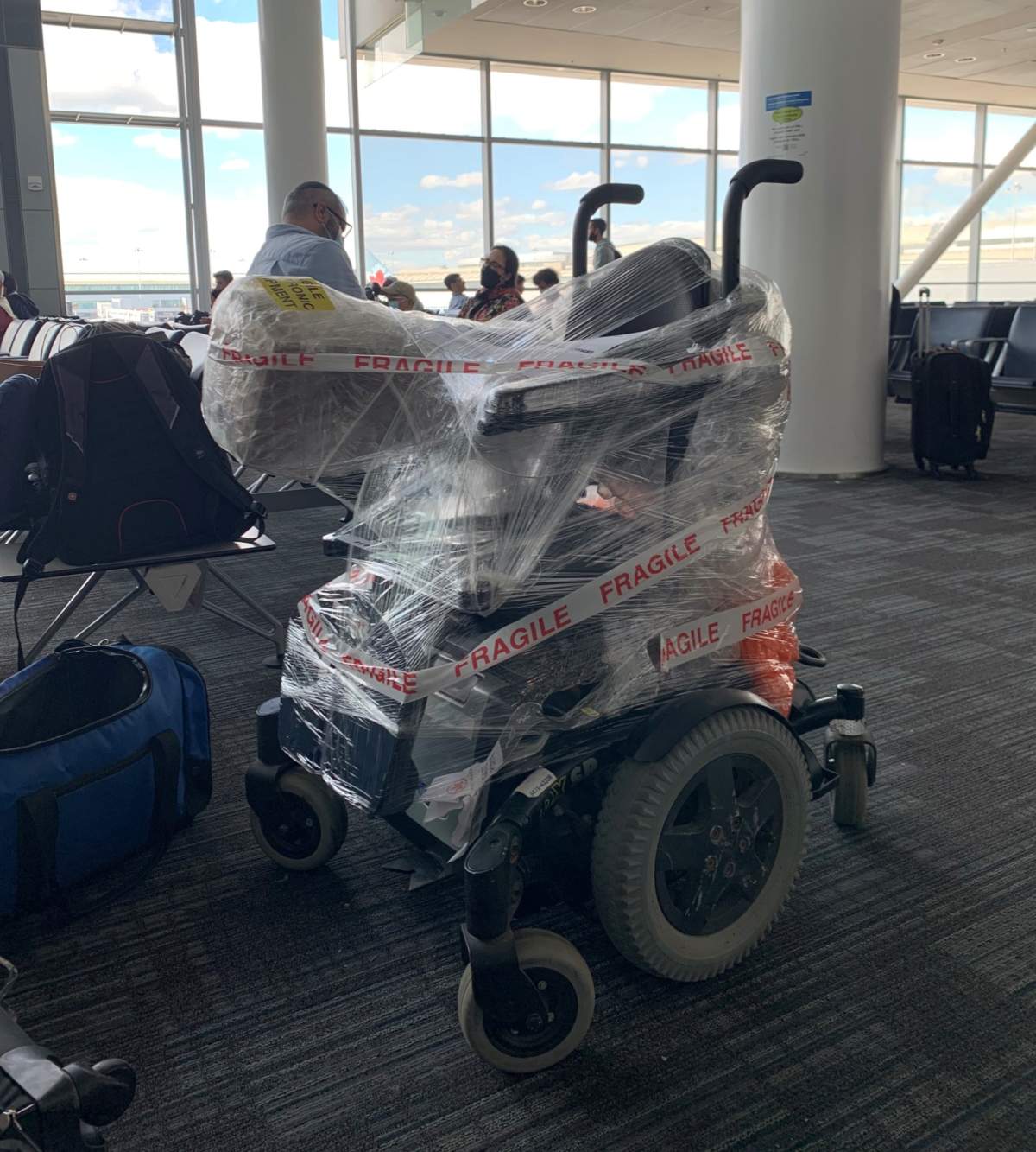 ‘I feel my life is less-than’: Woman says she’s stuck abroad after Air Canada ‘broke’ her wheelchair - image