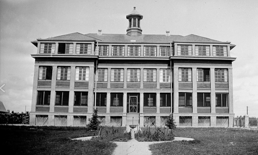 Norway House Residential School.