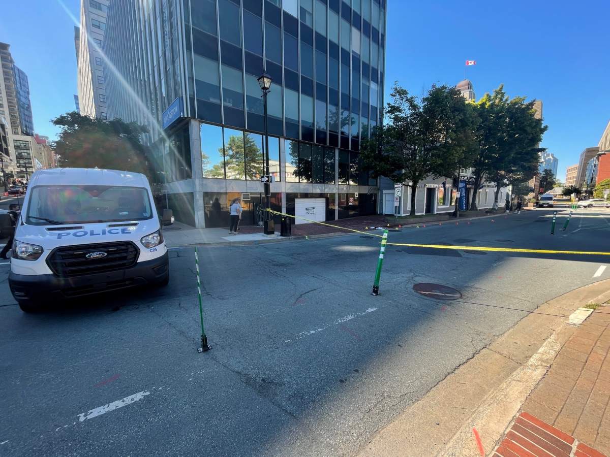 Halifax police were on scene of a fatal stabbing in downtown Halifax on Sept. 4, 2022.