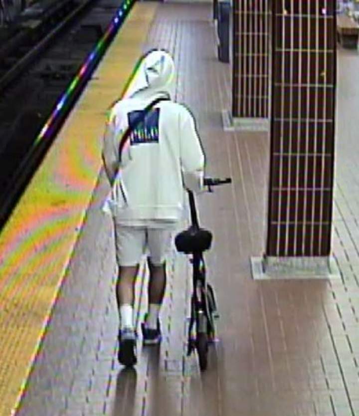 Man wanted in connection with sexual assault near Kennedy station on July 21, 2022.