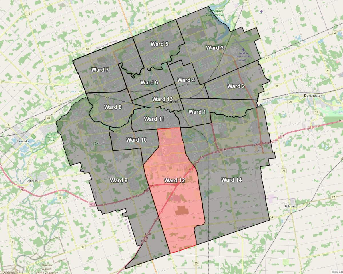 2022 London, Ont. municipal election: Meet the Ward 12 candidates - image
