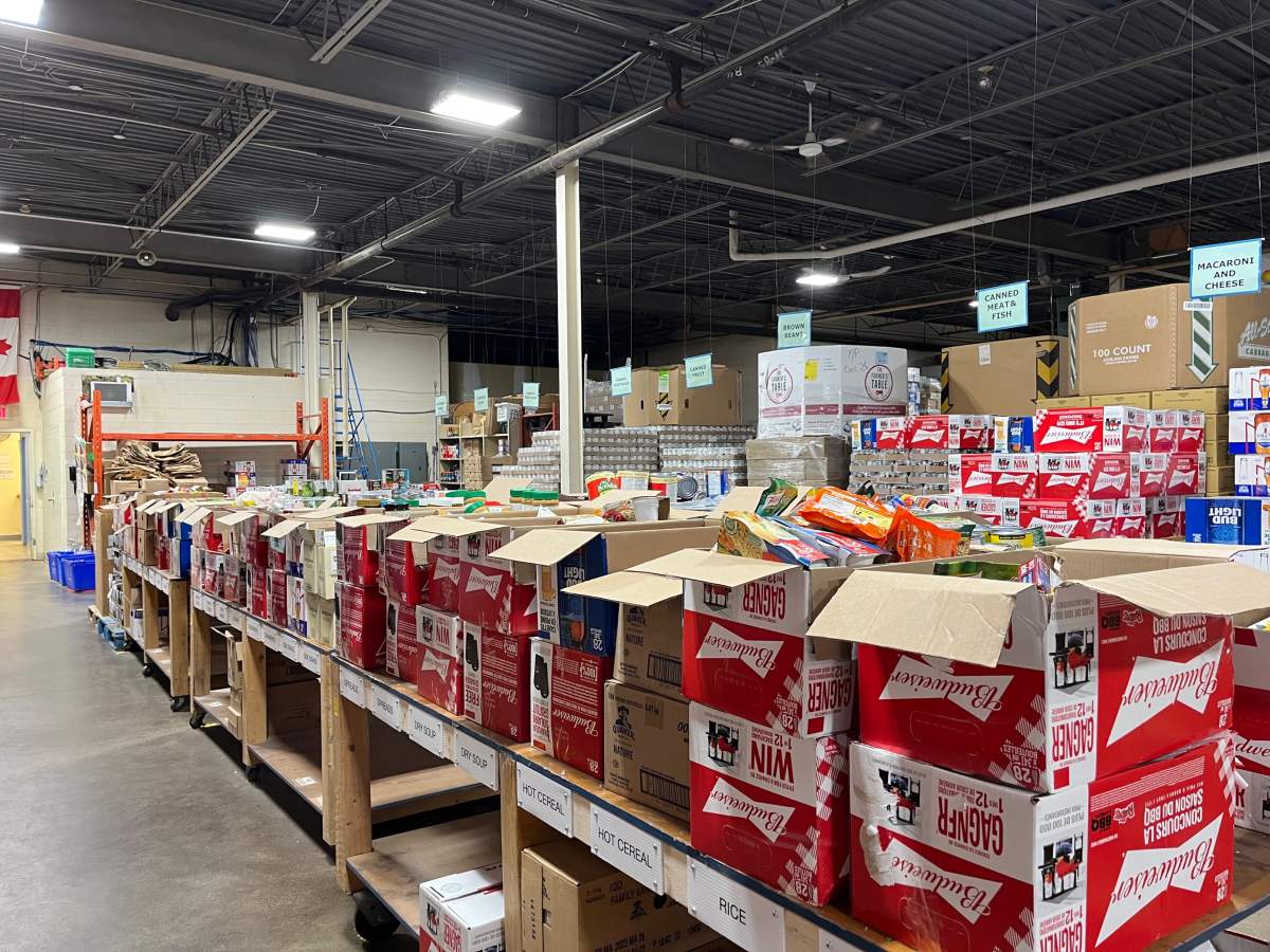 File photo of London Food Bank.