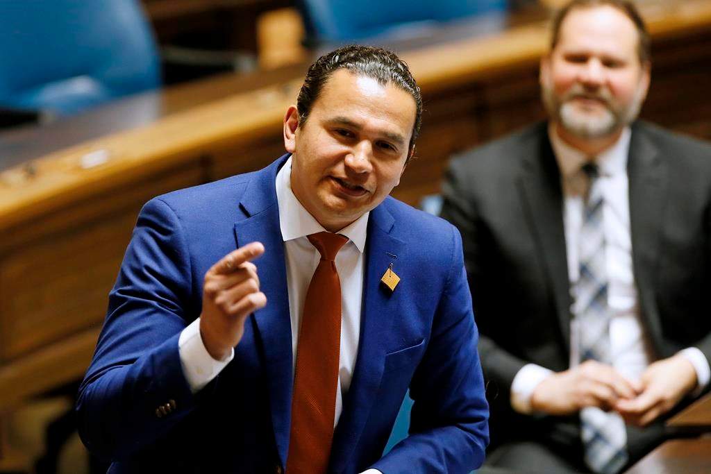 Manitoba opposition NDP leader Wab Kinew said Tuesday he'll outline his party's plan to freeze hydroelectric rates closer to the provincial election.