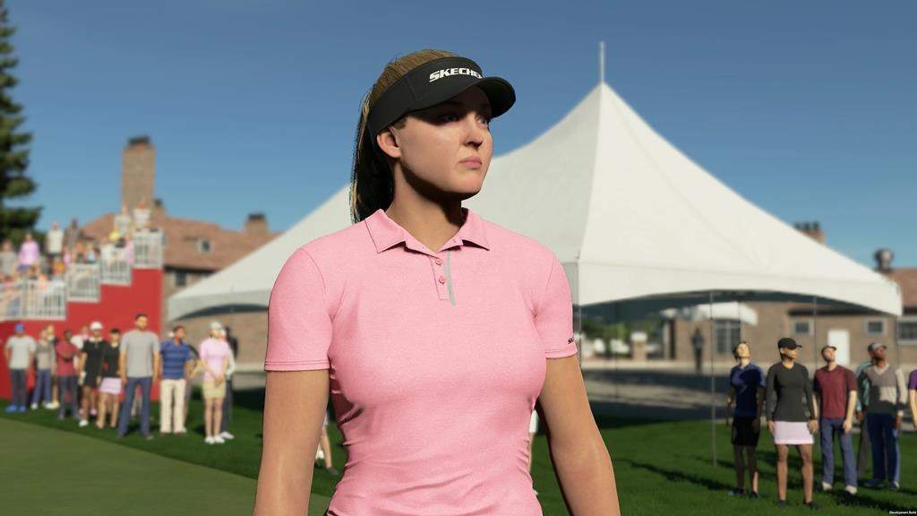 Canadian golfer Brooke Henderson is shown in a screengrab from the PGA Tour 2K23 video game. From Moe Norman to Mike Weir and Sandra Post to Henderson, Canada has a rich golf history. But there’s also a little-known golf hotbed in Lunenberg, N.S. That’s the home of HB Studios, creator of the PGA Tour 2K23 video game. THE CANADIAN PRESS/HO-2K Games **MANDATORY CREDIT**