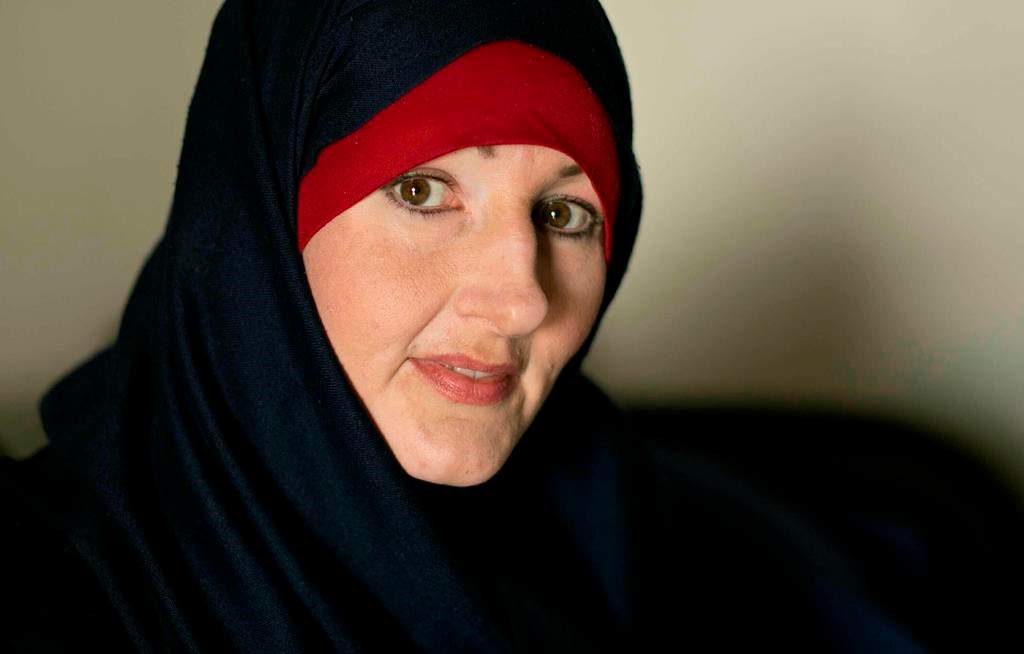 Kimberly Polman, at Roj Camp, Syria, April 3, 2019. THE CANADIAN PRESS/AP, Maya Alleruzzo