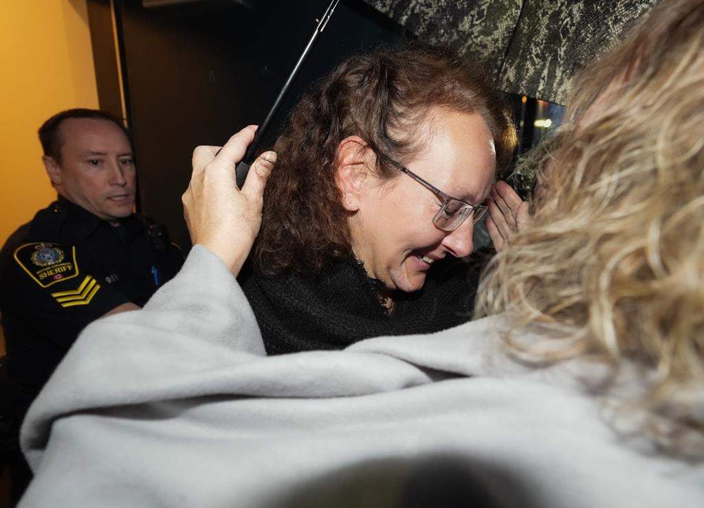 Kimberly Polman, who was married to an ISIS fighter, returned to Canada last October after being held at a prison camp in Syria. THE CANADIAN PRESS/Darryl Dyck