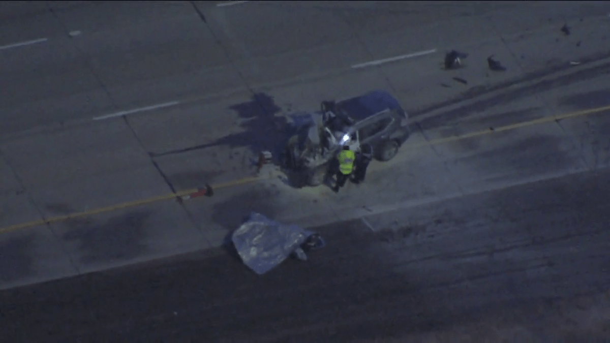 A fatal collision on Anthony Henday Drive between Terwilliger Drive and Rabbit Hill Road, Oct. 23, 2022. 