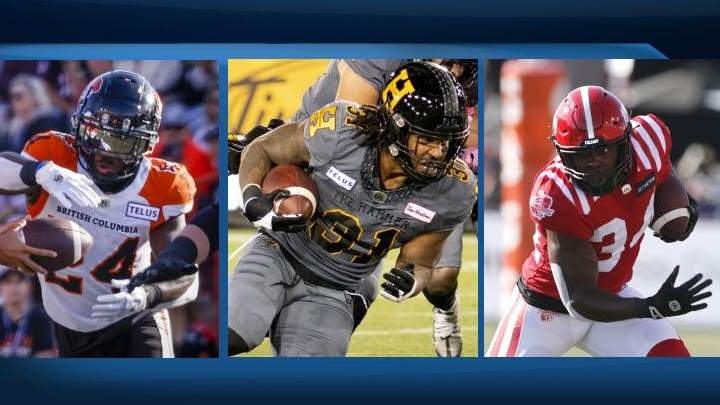 File photos of James Butler (left), Sean Thomas Erlington (centre) and Dedrick Mills (right).
