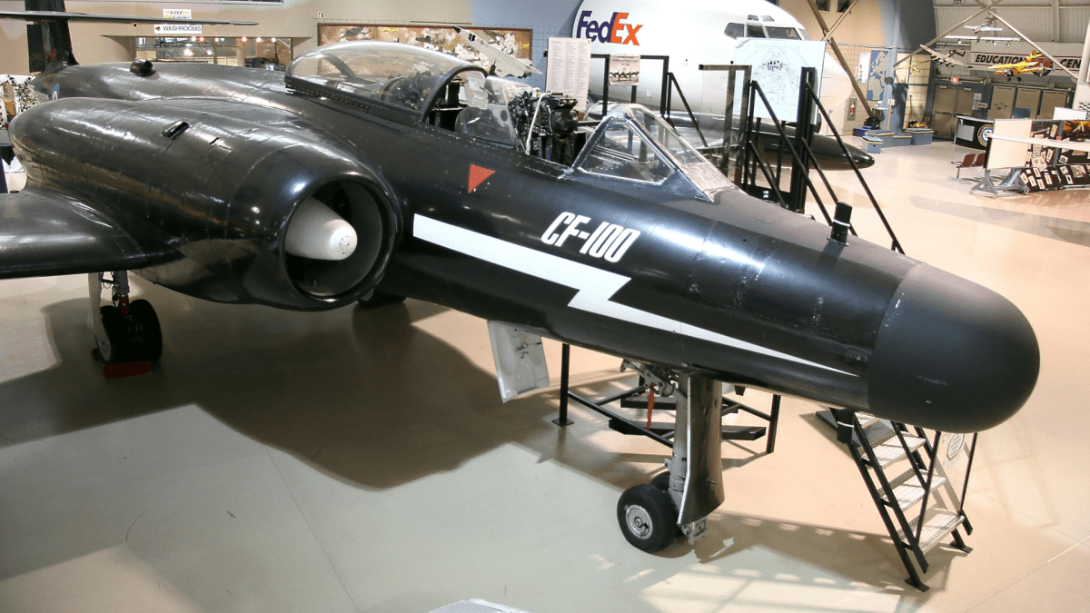 The Avro Canada CF-100 Canuck, an early Canadian-designed and built jet, is one of three new additions at the Canadian Warplane Heritage Museum as the gallery celebrates its 50th Gala in October 2022.