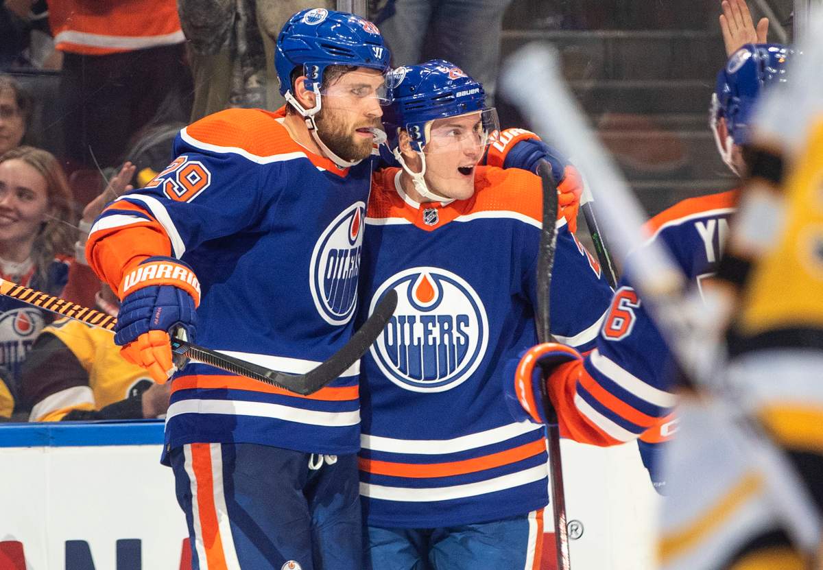 Oilers break out against Penguins