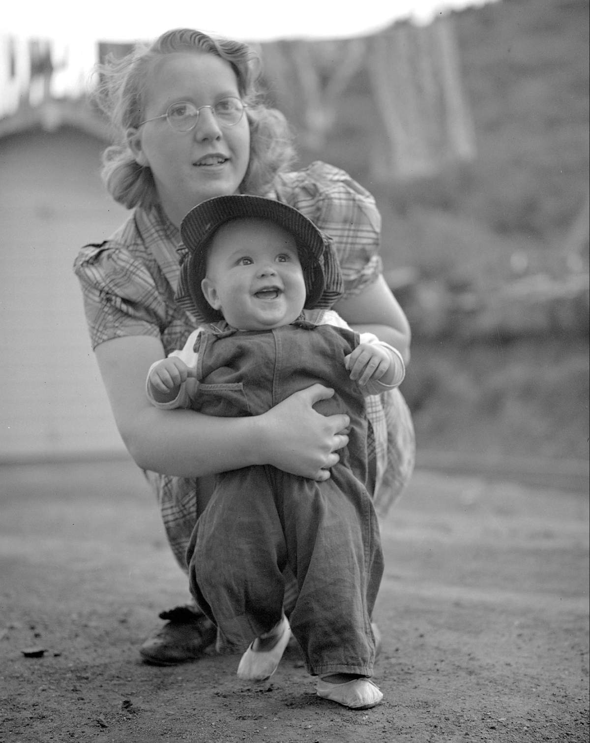 Mary Lee as a baby