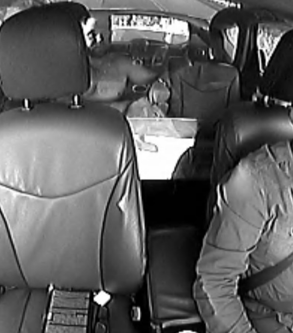 Coquitlam RCMP are searching for the suspect in a beer bottle assault on a cab driver in Anmore, B.C. on Aug. 22, 2022.