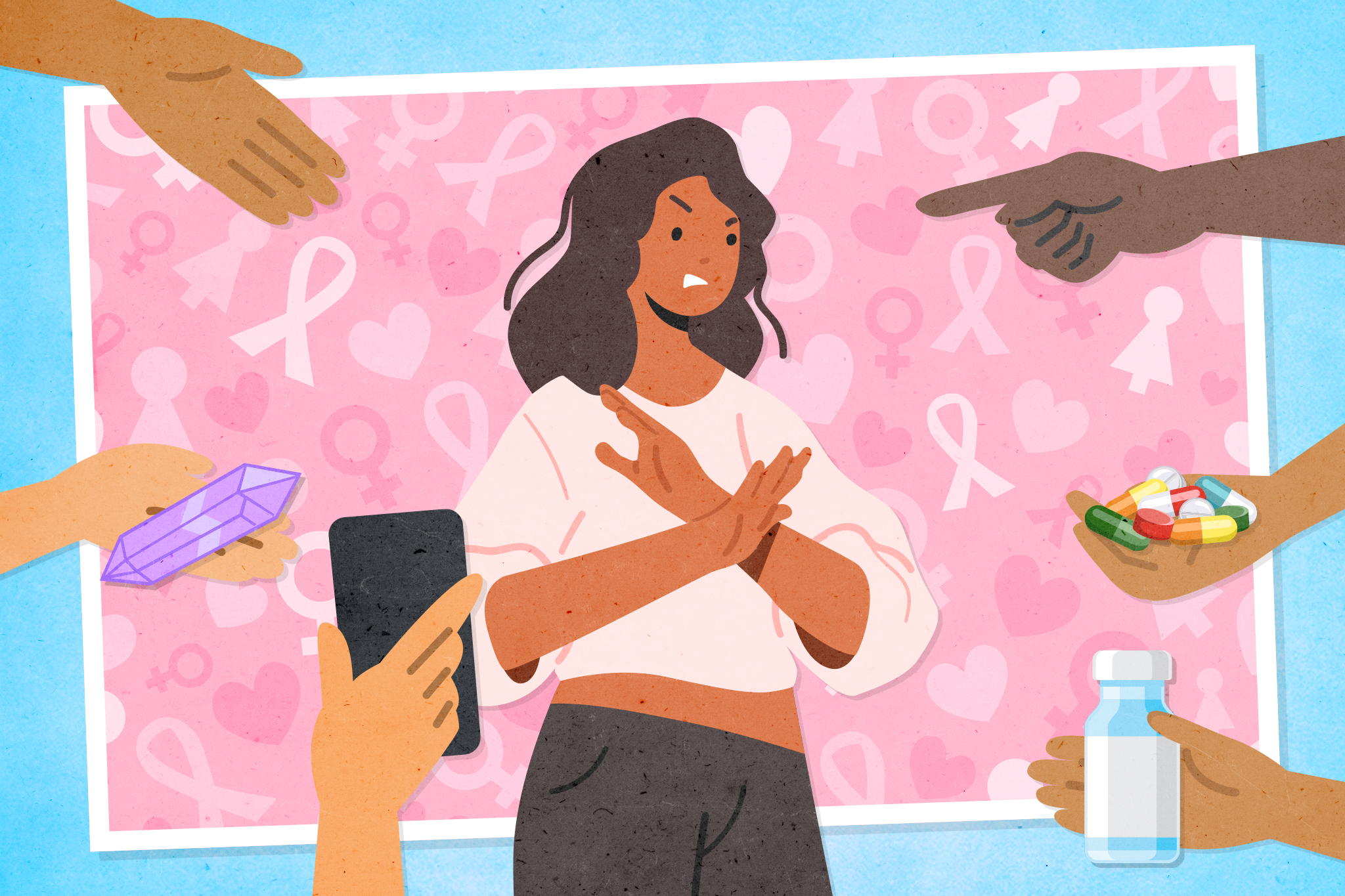 Navigating cancer can be a minefield, especially when people are trying to push products on patients that can be confusing, and often damaging.