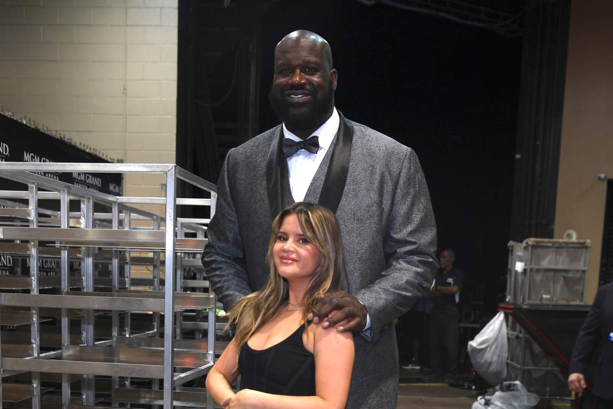 Maren Morris and Shaquille O'Neal