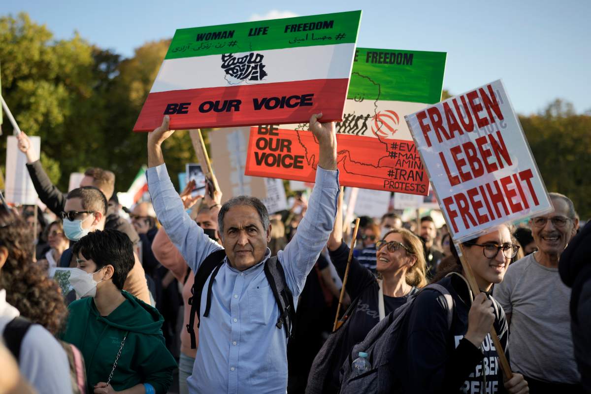 Germany Iran Protest