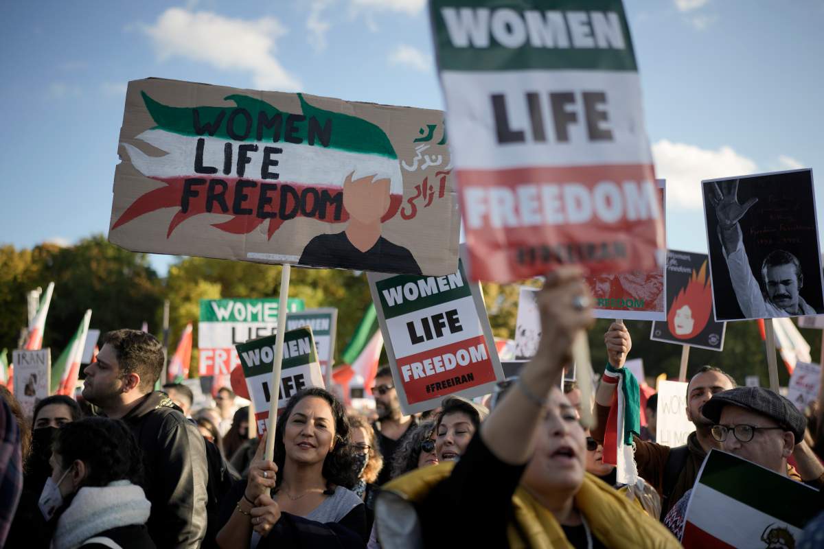 Germany Iran Protest