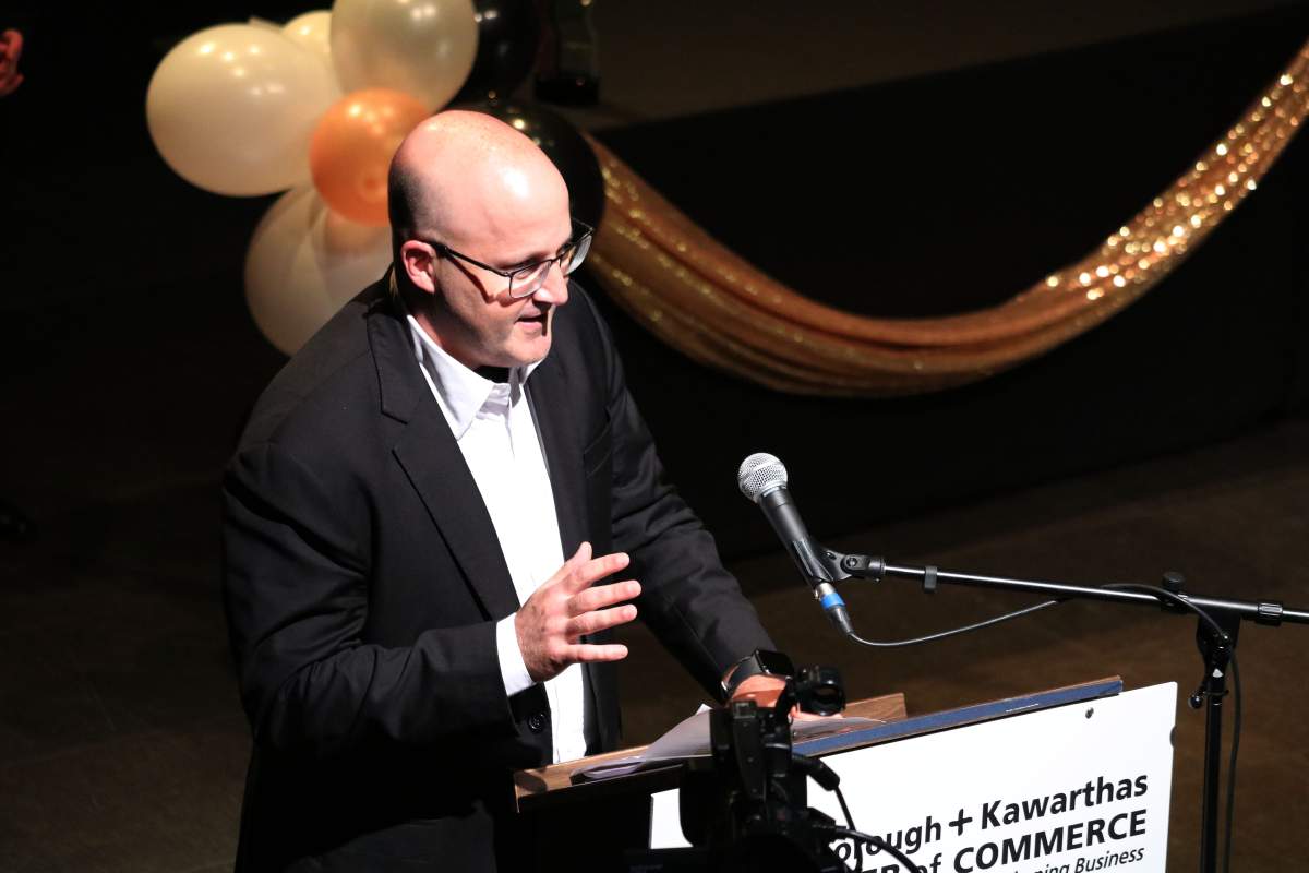 Matt Strano, CEO of Charlotte Products Ltd., was named Business Citizen of the Year, during the Business Excellence Awards on Oct. 19, 2022.