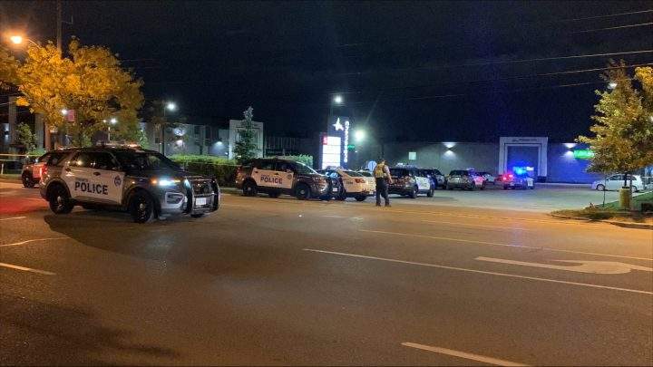 Emergency crews responded to the scene at around 7:20 p.m. Sunday.