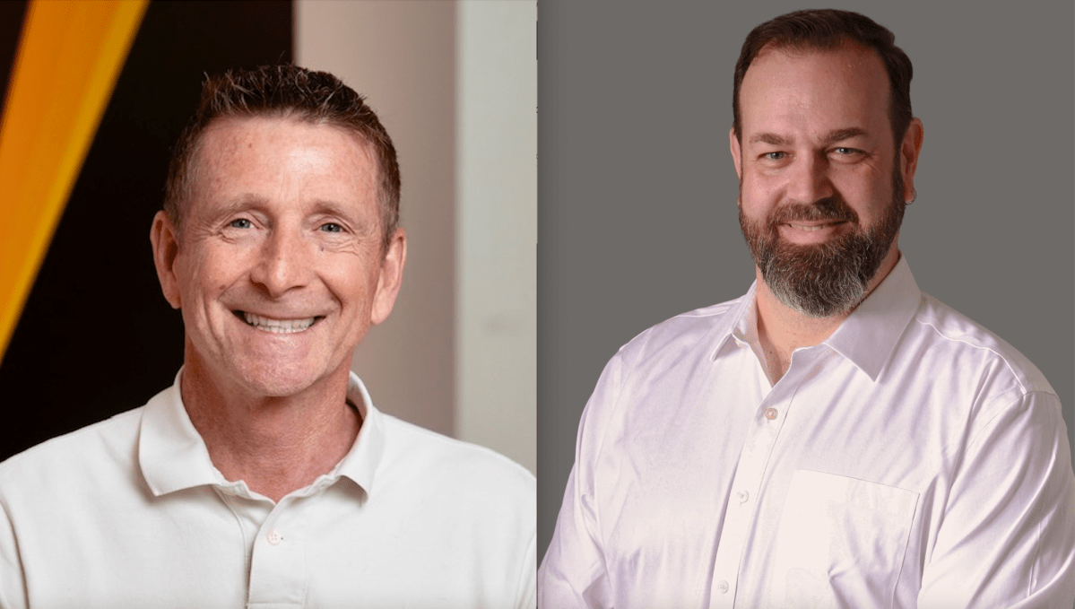 (left to right) Jim Harris and John Web Ward 8 candidates for Barrie 2022 municipal election. 

